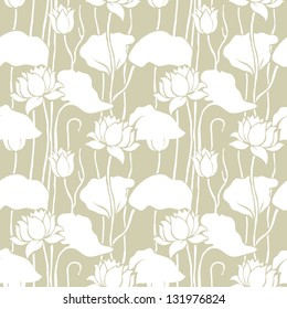 Seamless floral pattern, chinese motifs