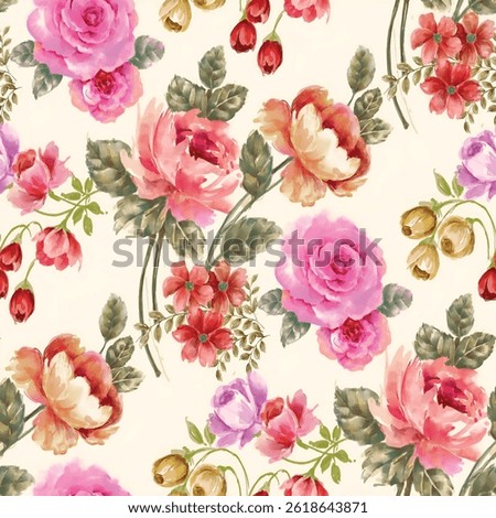 Seamless Floral Pattern Collection for all Print Purpose