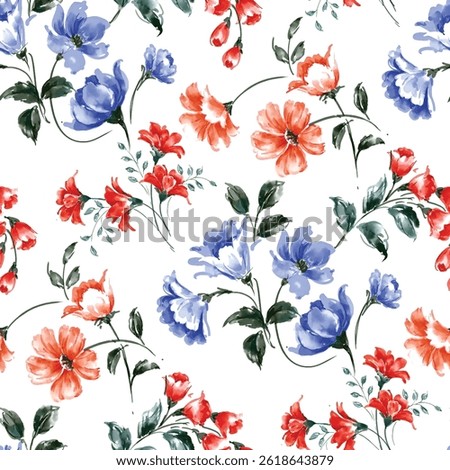 Seamless Floral Pattern Collection for all Print Purpose