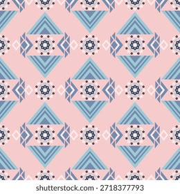 Colección de patrón floral sin fisuras con flores botánicas abstractas y Formas orgánicas. Diseño de repetición decorativo con una paleta de colores vintage moderna, conveniente para la materia textil, tela, Fondo de pantalla, papel de embalaje, diseño superficial, papelería, embalaje, y fondos digitales