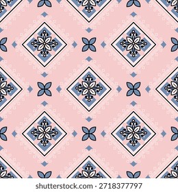 Colección de patrón floral sin fisuras con flores botánicas abstractas y Formas orgánicas. Diseño de repetición decorativo con una paleta de colores vintage moderna, conveniente para la materia textil, tela, Fondo de pantalla, papel de embalaje, diseño superficial, papelería, embalaje, y fondos digitales