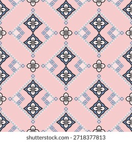 Colección de patrón floral sin fisuras con flores botánicas abstractas y Formas orgánicas. Diseño de repetición decorativo con una paleta de colores vintage moderna, conveniente para la materia textil, tela, Fondo de pantalla, papel de embalaje, diseño superficial, papelería, embalaje, y fondos digitales