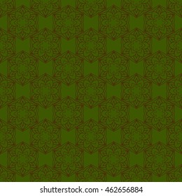 Seamless floral pattern. Color abstract ornaments in a classic style. Template for design. Handmade drawing. Oriental style, India, Arab, Islam.