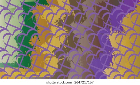 Seamless floral pattern with colorful abstract flowers, a vintage vector illustration perfect for textile design or decorative wallpaper