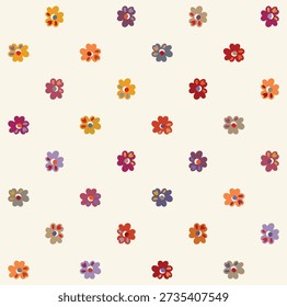  floral inconsútil con
