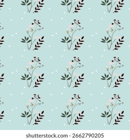 padrão floral perfeito. tecido padrão floral colorido
