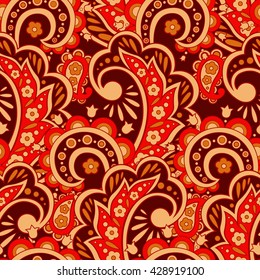 Seamless floral pattern. colorful vector background