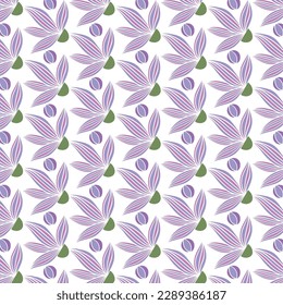 Seamless floral pattern, cute ditsy print with country motif. Pretty flower design, abstract composition of hand drawn plants: small yellow flowers, leaves on a light background. Vector illustration.