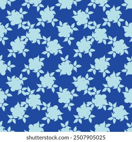 Seamless floral pattern, cute ditsy print with rustic motif. Pretty botanical design with small hand drawn flowers, sunflower, leaves on a light gentle background. Vector illustration.