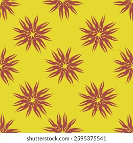 Seamless floral pattern, cute ditsy print with pretty spring, summer flora. Liberty botanical design with small hand drawn plants: simple flowers, leaves on white background. Vector illustration