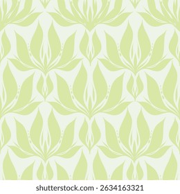 Seamless floral pattern, cute ditsy print with liberty spring botany. Pretty botanical design with small hand drawn wild plants: flowers, tiny twigs leaves on a blue background. Vector illustration