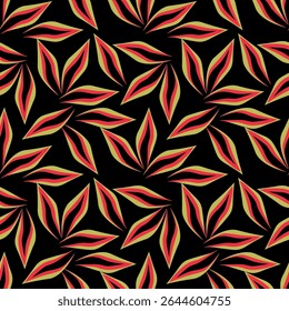 Padrão floral perfeito, impressão de flor bonito com botânica de primavera. Projeto bastante exigente: plantas selvagens desenhadas à mão: flores pequenas, folhas em um arranjo abstrato em um fundo claro. Ilustração vetorial