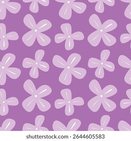 Padrão floral perfeito, impressão de flor bonito com botânica de primavera. Projeto bastante exigente: plantas selvagens desenhadas à mão: flores pequenas, folhas em um arranjo abstrato em um fundo claro. Ilustração vetorial