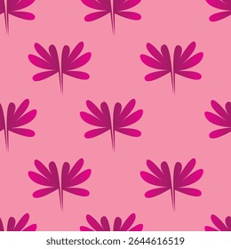 Seamless floral pattern, cute flower print with spring botany. Pretty ditsy design: hand drawn wild plants: small flowers, leaves in an abstract arrangement on a light background. Vector illustration