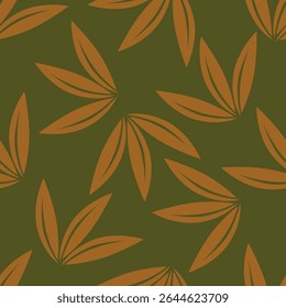 Patrón floral sin fisuras, impresión linda de la flor con la botánica de la primavera. Diseño bastante elegante: plantas silvestres dibujadas a mano: flores Pequeñas, hojas en un arreglo abstracto sobre un fondo claro. Ilustración vectorial
