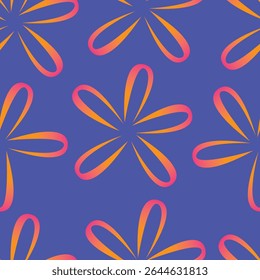 Padrão floral perfeito, impressão de flor bonito com botânica de primavera. Projeto bastante exigente: plantas selvagens desenhadas à mão: flores pequenas, folhas em um arranjo abstrato em um fundo claro. Ilustração vetorial