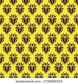 Seamless floral pattern, cute liberty ditsy print of mini botany in a romantic motif. Pretty simple botanical design: small hand drawn flowers, tiny leaves abstract on light field. Vector illustration