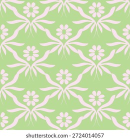 Padrão floral contínuo, impressão ditsy de liberdade bonito de mini botânica em um motivo romântico. Design botânico bem simples: pequenas flores desenhadas à mão, folhas minúsculas abstratas em campo de luz. Ilustração vetorial