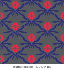 Nahtloses Blumenmuster, süßer Liberty-Ditsy-Print der Mini-Botanik in einem romantischen Motiv. Ziemlich einfaches botanisches Design: kleine handgezeichnete Blumen, winzige Blätter abstrakt auf Lichtfeld. Vektorgrafik