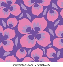 Seamless floral pattern, cute liberty ditsy print of mini botany in a romantic motif. Pretty simple botanical design: small hand drawn flowers, tiny leaves abstract on light field. Vector illustration