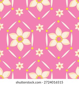 Padrão floral contínuo, impressão ditsy de liberdade bonito de mini botânica em um motivo romântico. Design botânico bem simples: pequenas flores desenhadas à mão, folhas minúsculas abstratas em campo de luz. Ilustração vetorial