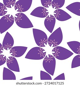 Seamless floral pattern, cute liberty ditsy print of mini botany in a romantic motif. Pretty simple botanical design: small hand drawn flowers, tiny leaves abstract on light field. Vector illustration