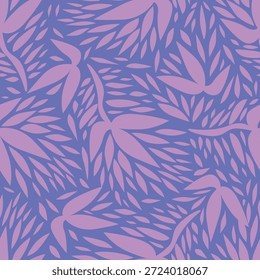 Seamless floral pattern, cute liberty ditsy print of mini botany in a romantic motif. Pretty simple botanical design: small hand drawn flowers, tiny leaves abstract on light field. Vector illustration