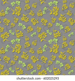 Seamless floral pattern for decoration and design. Vector illustration
