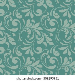 Seamless floral pattern. Decoration fabrics, interior. Handmade.