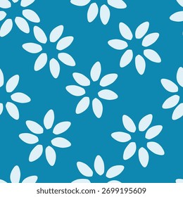 Patrón floral sin fisuras, impresión elegante del estilo popular del arte decorativo en colores del otoño. Lindo diseño botánico de Pequeñas flores de margarita dibujadas a mano, hojas diminutas, ramos simples en amarillo. Ilustración vectorial.
