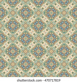 Seamless floral pattern. Decorative and design elements for textile or book covers, manufacturing, wallpapers, print, gift wrap.