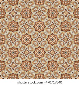 Seamless floral pattern. Decorative and design elements for textile or book covers, manufacturing, wallpapers, print, gift wrap.