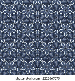 Patrón floral sin foco. Impresión decorativa para el diseño de la superficie. 