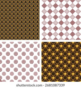Modelo floral inconsútil con la forma decorativa perfecta para las impresiones de la moda, el Fondo de pantalla y el fondo digital.