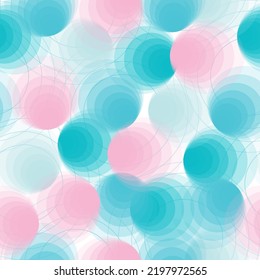 Seamless floral pattern with delicate abstract flowers and flying butterflies. Seamless abstract pattern. 
