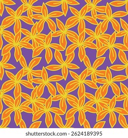 Seamless floral pattern, delicate ditsy print with hand drawn branches. Vintage botanical design, folk ornament: small flowers on branches, large leaves on a light background. Vector illustration.