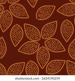 Patrón floral sin fisuras, delicado estampado sucio con ramas dibujadas a mano. Diseño botánico de Antiguas, adorno popular: Pequeñas flores en ramas, hojas Grandes sobre un fondo claro. Ilustración vectorial.
