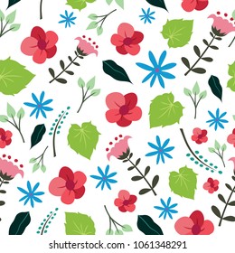 Seamless Floral pattern design
