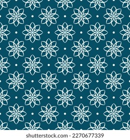 Seamless floral pattern for design.