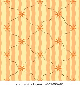 Seamless Floral Pattern Design, abstract pattern, Background, Wallpaper, Texture, Textile Pattern