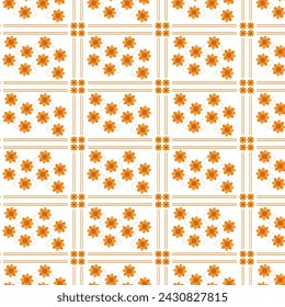 Fondo de diseño de patrón floral sin costuras