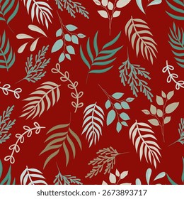Flor inconsútil del diseño floral del patrón para la Ilustración vectorial textil de la textura de la tela