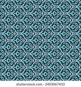 Seamless floral pattern design graphic art work ready for textile prints.