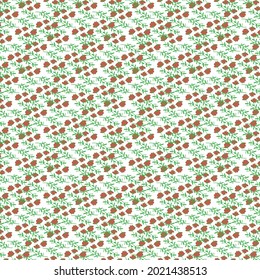 Seamless Floral Pattern Design Repeat Style Print Ready EPS File