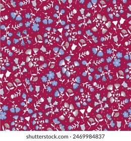 seamless floral pattern design spring illustration 