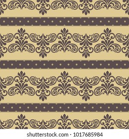 Seamless floral pattern for design, vector Illustration