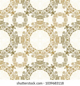 Seamless floral pattern for design, vector Illustration