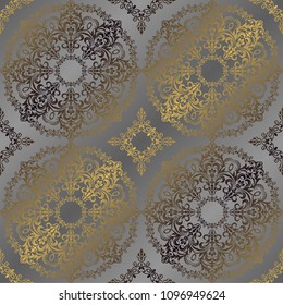 Seamless floral pattern for design, vector Illustration
