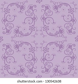 Seamless floral pattern for design, vector Illustration