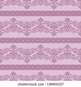 Seamless floral pattern for design, vector Illustration